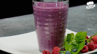 Berry Protein Smoothie Provides All-Day Energy