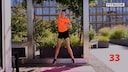 In our high-intensity interval training, 40 seconds of exertion are followed by 20 seconds of rest.