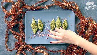 FITfuttern Opens Christmas Bakery! Featuring Matcha Pistachio Cookies