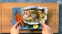 Foil-Baked Salmon with Root Vegetables