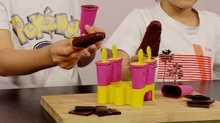 Chocolate Coconut Ice Cream with Puffed Amaranth