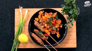 FITfuttern: Cevapcici with Rice Salad