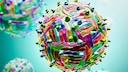 The West Nile virus is depicted here as an illustration.