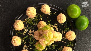 FITfuttern: Vegan Lemon Almond Protein Balls