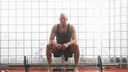 Man in the Weight Room