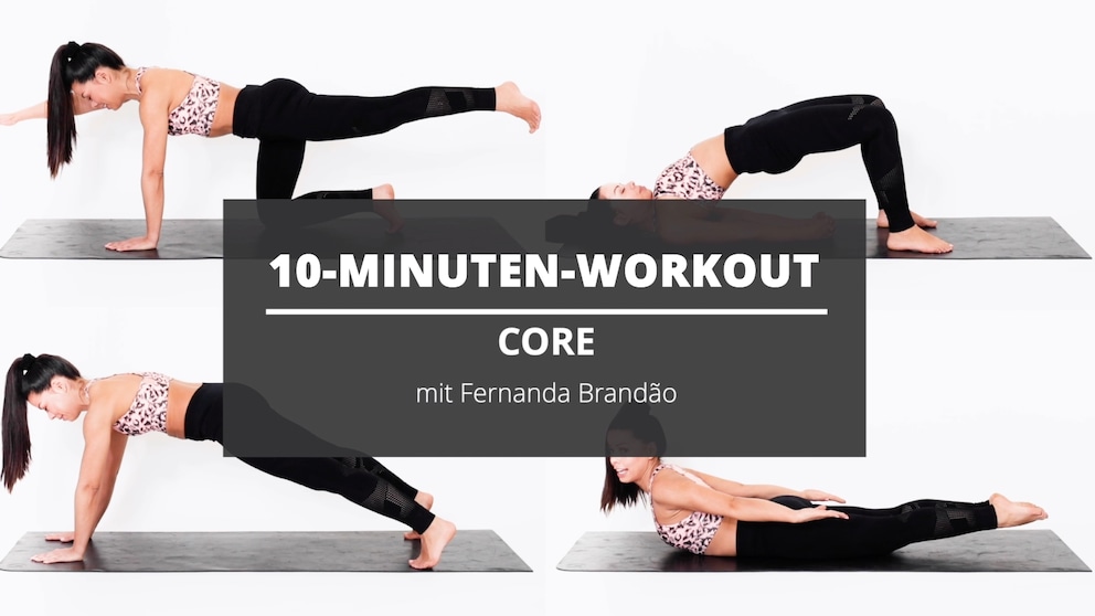 Core Training: Fernanda Brandão's 10-Minute Workout