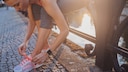 Woman Goes Running