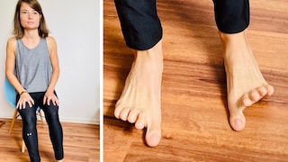 Foot misalignments alter body posture. Targeted exercises strengthen the feet and increase their flexibility–this helps, among other things, to prevent back problems.