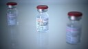 Vial of Moderna vaccine