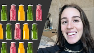 Luise Unser tried a juice cleanse