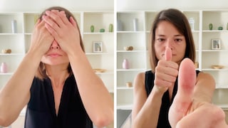 eye exercises for tired eyes