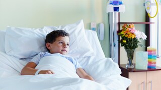 Long COVID: Young Boy in Hospital