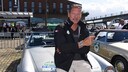 Ralf Moeller's Training: Ralf Moeller Poses by a Car