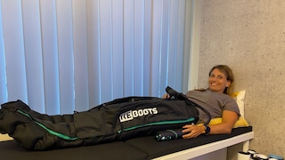 Alexandra Grauvogl during the reboot test