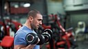 Man Engages in Strength Training to Boost Testosterone