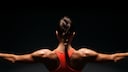 In the reverse butterfly exercise, you move your arms backward to the sides.