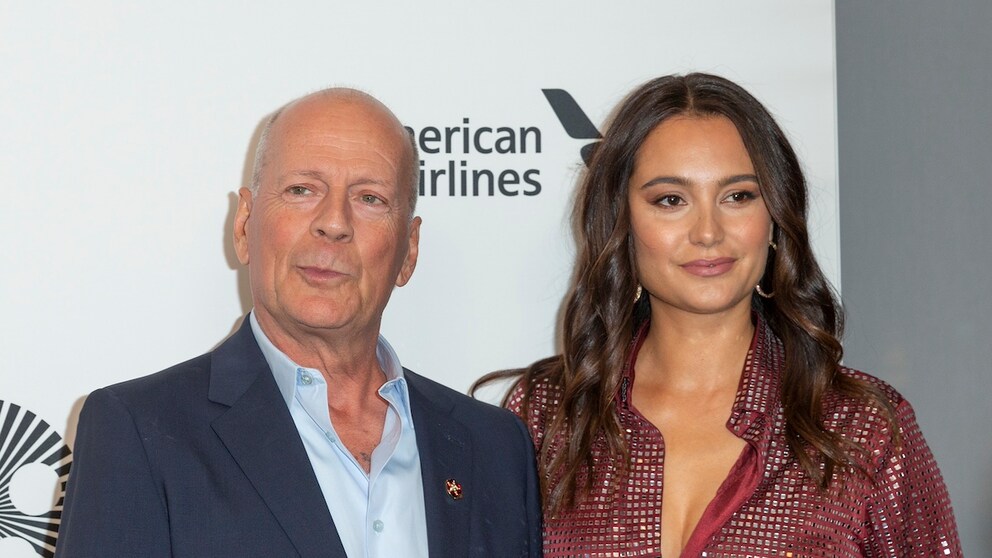 Bruce Willis and Emma Heming-Willis in 2019