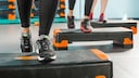 Step aerobic exercises