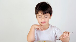 Child is picky about food