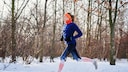 Running in winter has several advantages
