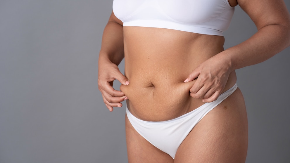 Visceral fat can release hormones that can be harmful to your health. Find out what these are at FITBOOK.