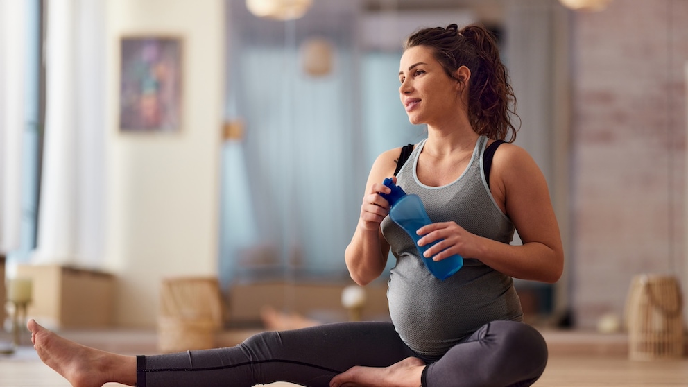 Sport during pregnancy has positive effects