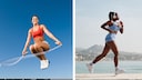 Jumping rope and jogging are good for your stamina