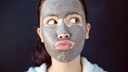 Healing clay as a face mask