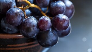 Eating grapes is said to be good for your muscles