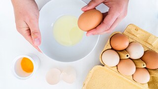 Eggs in a carton