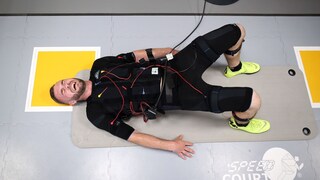 Man during EMS training