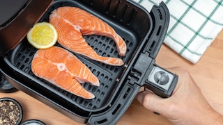 Low-carb recipes can be easily prepared in an air fryer.