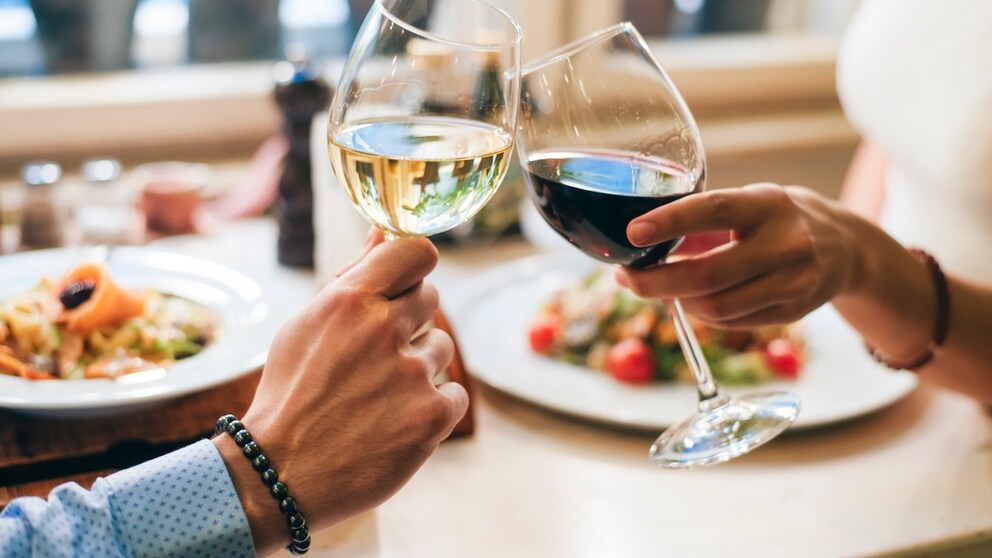 White wine vs. red wine