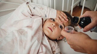 Child Receives Antibiotic