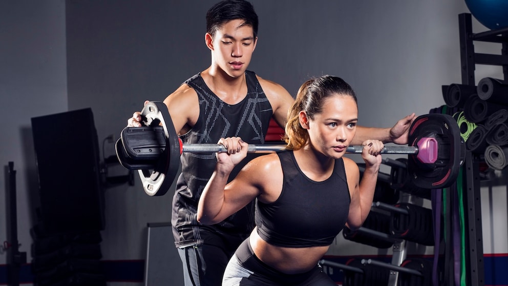 A spotter can help prevent serious injuries in an emergency.