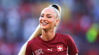 Alisha Lehmann plays for Juventus FC and is a member of the Swiss national team.