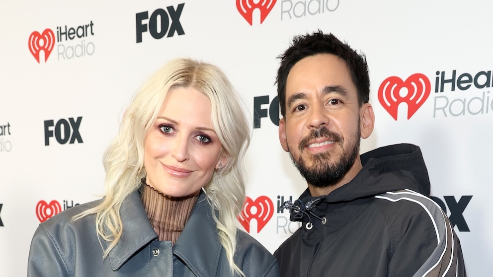 Emily Armstrong and Mike Shinoda from Linkin Park