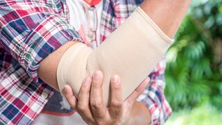 The tennis elbow heals on its own, but there is a supportive exercise you can use.