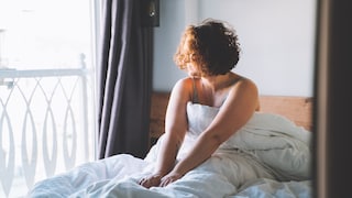 Menopause can be accompanied by sleep disturbances.