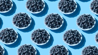 Blueberries are not only incredibly delicious in yogurt but also very healthy.