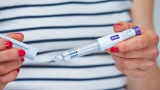 GLP-1 is injected via syringe—typically once a week.