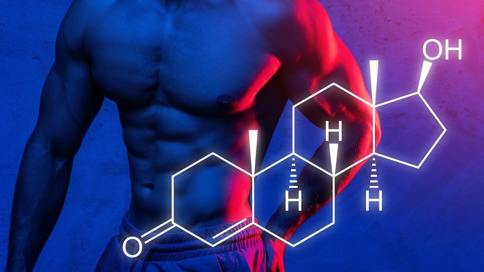 Testosterone Illustration