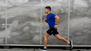 A man doing cardio training