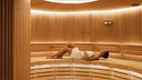 Sauna-goers can choose from various types of saunas.