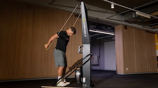 The SkiErg burns more calories than the rowing machine/rowing ergometer.
