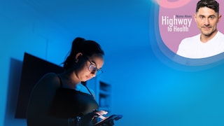The type of light in the evening can affect the release of the sleep hormone melatonin, according to a study.