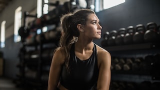 Woman During Training