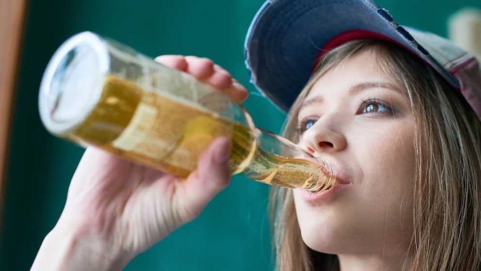 Even children often drink alcohol