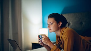 Woman Drinks Caffeinated Coffee and Disrupts Her Sleep
