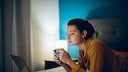 Woman Drinks Caffeinated Coffee and Disrupts Her Sleep
